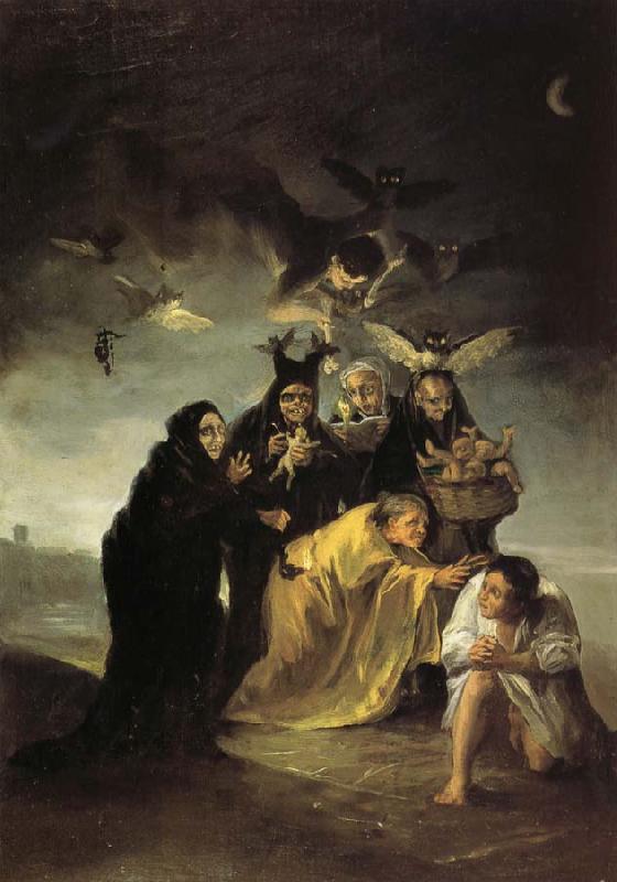 Francisco Goya The Spell Sweden oil painting art